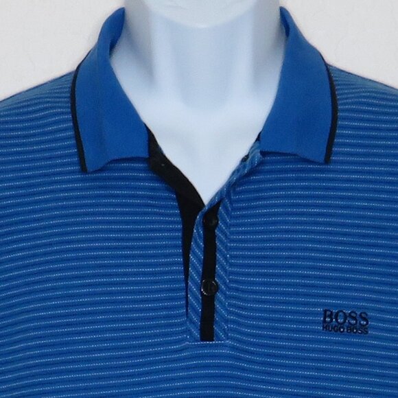Hugo Boss* Men's Short Sleeve Regular Fit‎ Straight Hem Polo Shirt~ Size XL - Picture 6 of 12